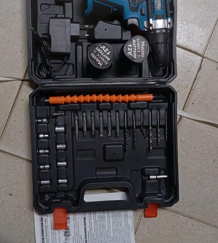 12-volt cordless drill