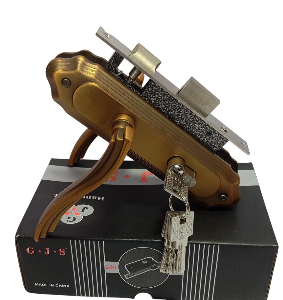 hGJS strong complete high quality rust free Flush Door Lock set