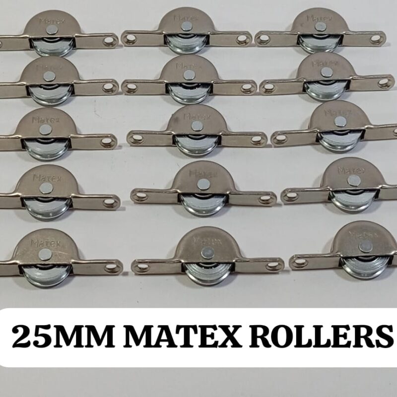 25mm sliding window/door matex rollers