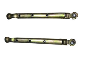 Heavy duty locally fabricated window stays