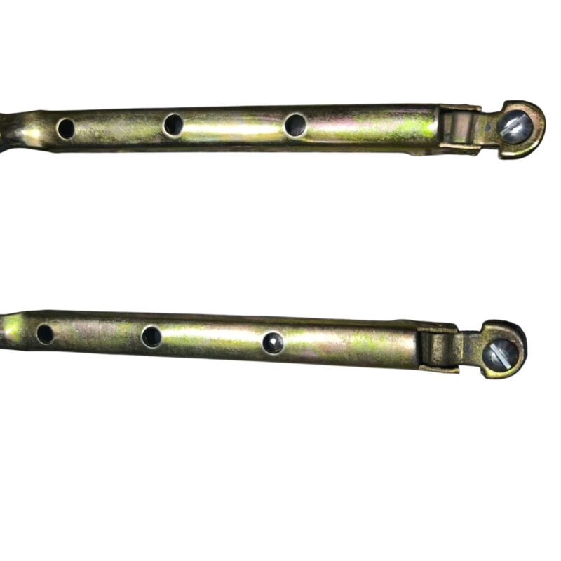 Heavy duty locally fabricated window stays.