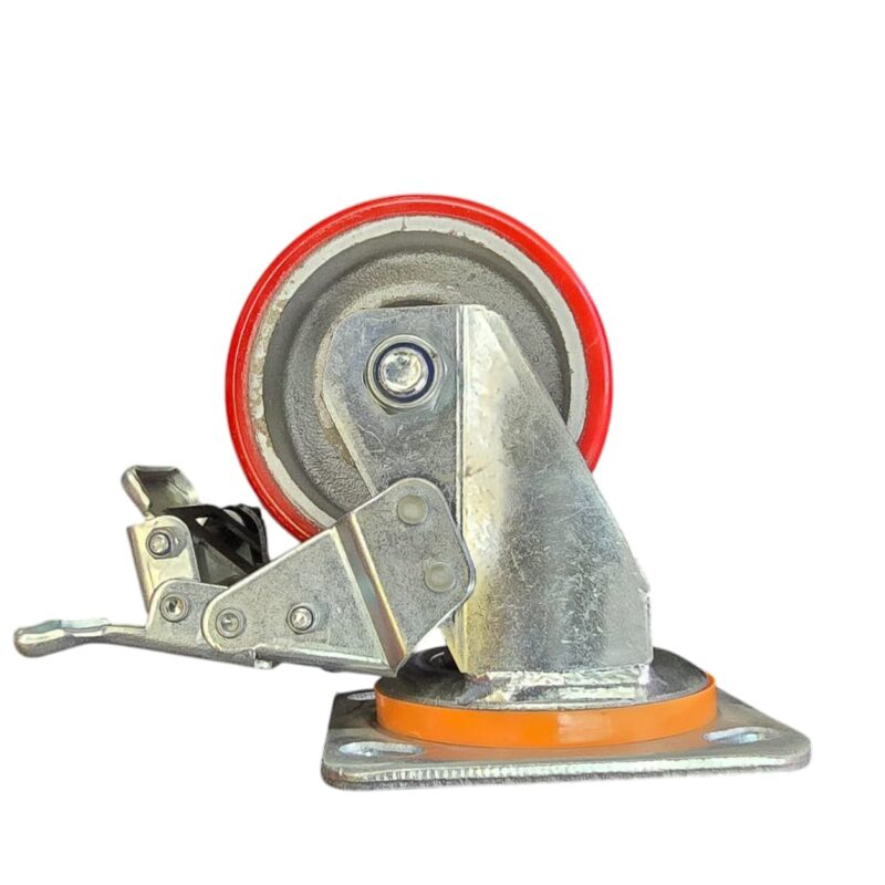 INDUSTRIAL CASTOR WHEEL 4 INCHES WITH BRAKE