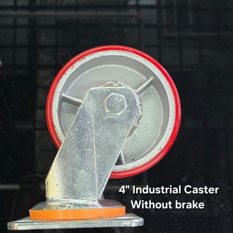INDUSTRIAL CASTOR WHEEL 4 INCHES WITHOUT BRAKE