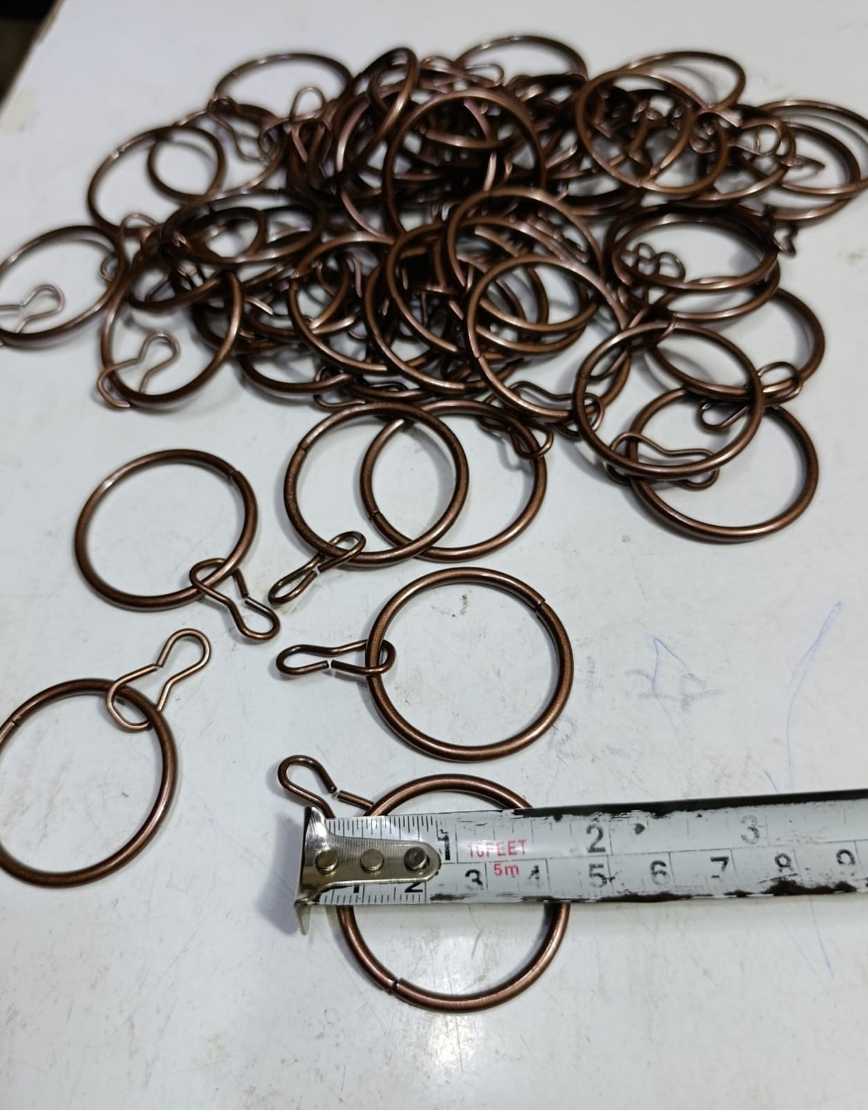 curtain rings 1 inch (100pcs)