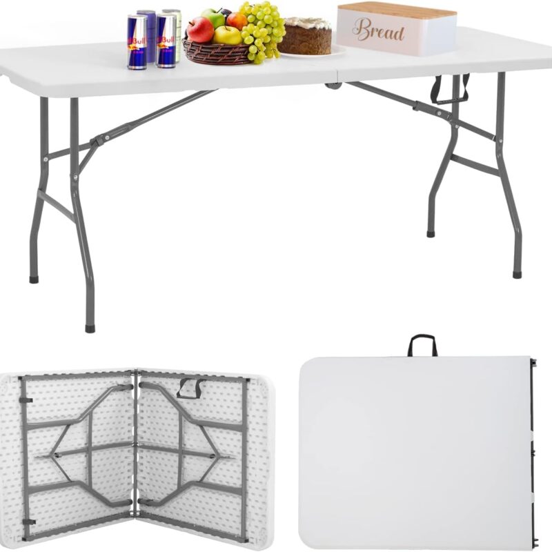 Strong Foldable Table in plastic Length 1.8 m