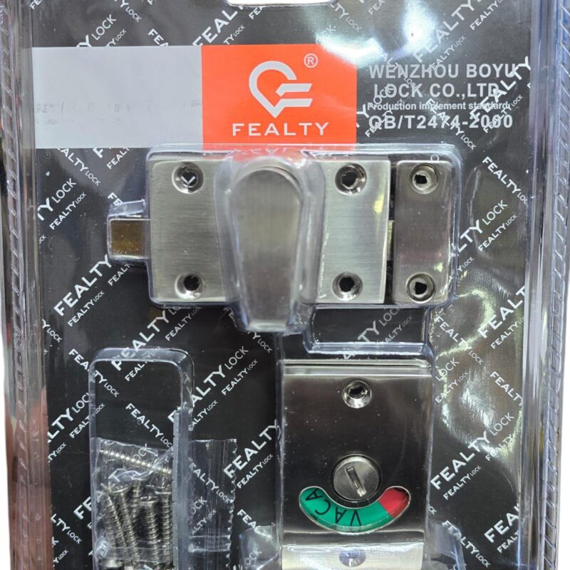 Bathroom Indicator Lock