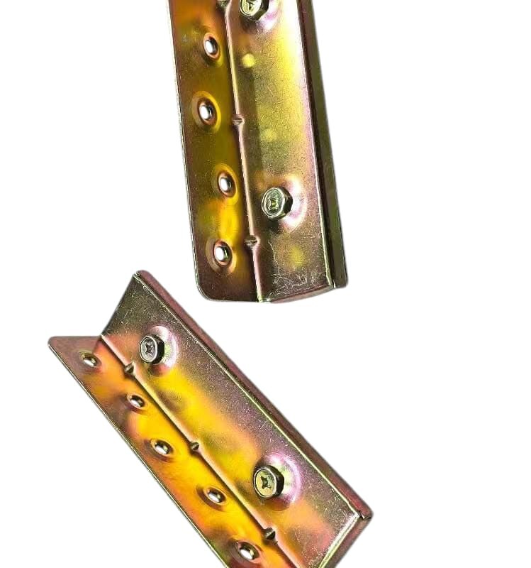 Steel Metal Furniture Bed Connector Bed Bracket Clamp (150mm / 6 Inches) 4 pcs