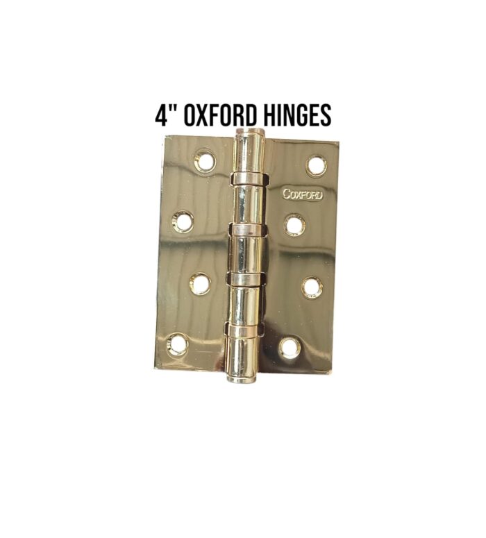 Oxford Door Hinges 4 Inch.