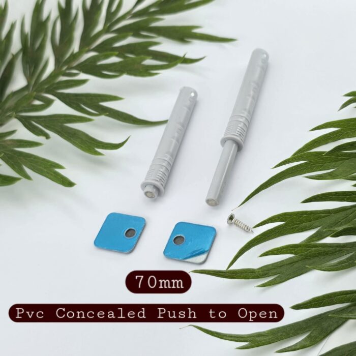 PVC Concealed Push to Open Rebound Device 70mm