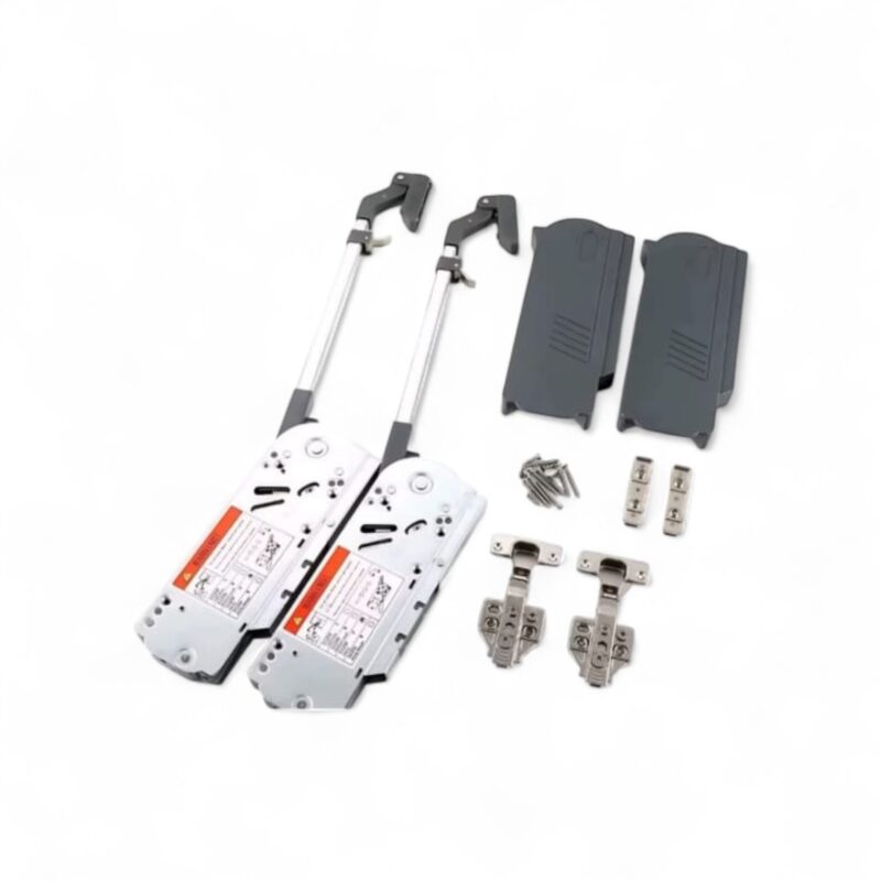 Bi-fold pneumatic lid stay