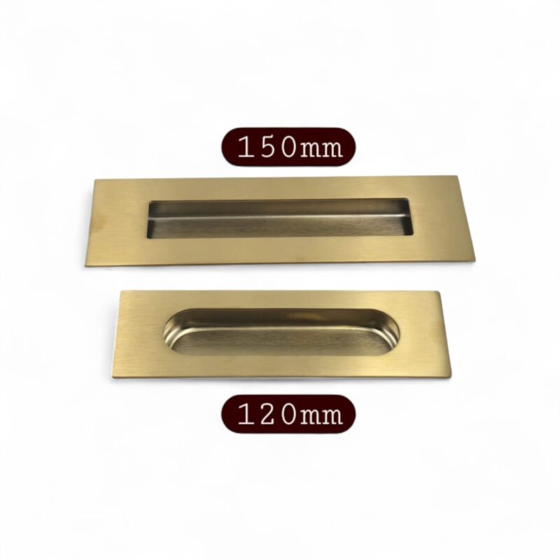 120mm recessed cabinet pull handle