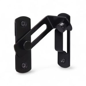 90 degree flip sliding door latch
