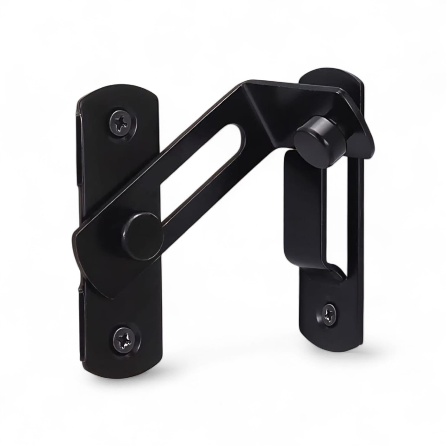 90 degree flip sliding door latch