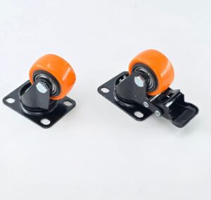 1.5 castor wheel with break