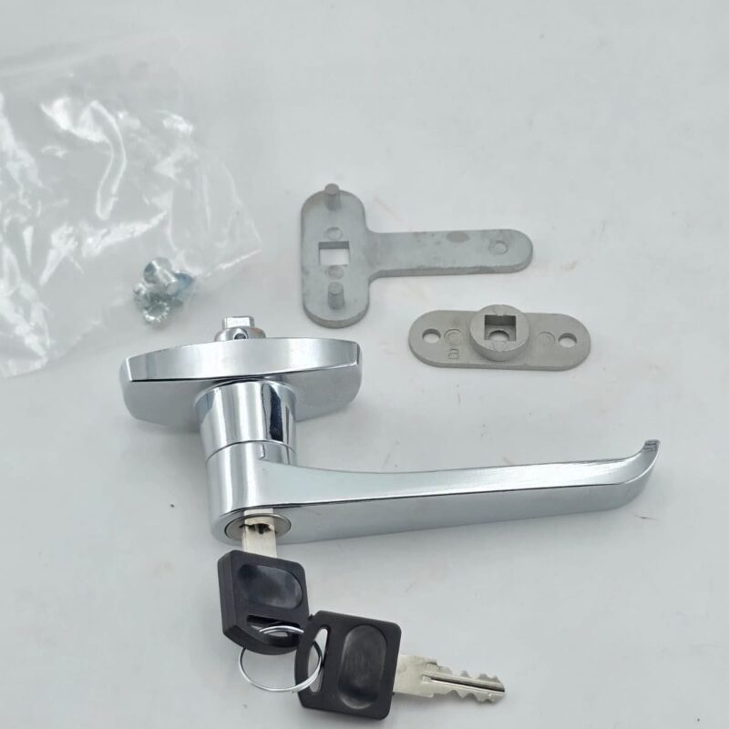L shape cam lock with handle