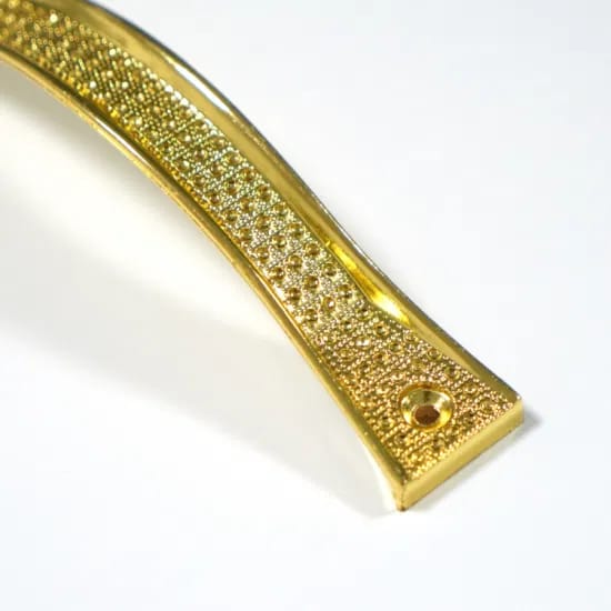Golden cabinet handles