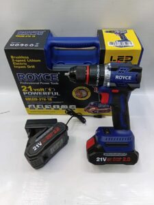 Rocye cordless brushless impact drill