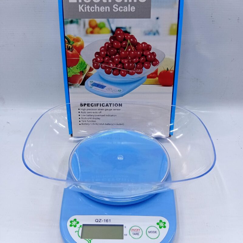 Kitchen scale with bowl