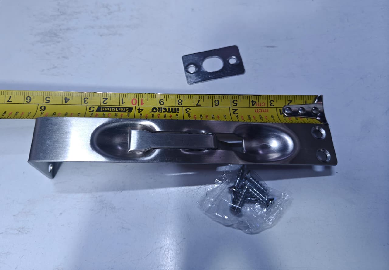 6 inch wooden door flush bolt