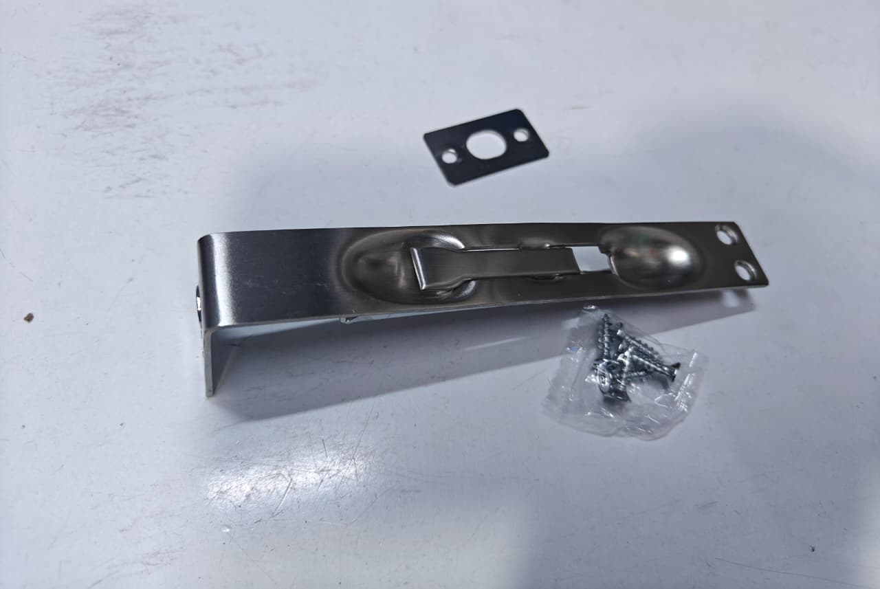 6 inch wooden door flush bolt - Image 2