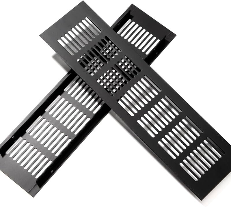 Aluminium ventilation for wardrobe