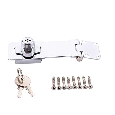 3 inch keyed hasp door lock - Image 5