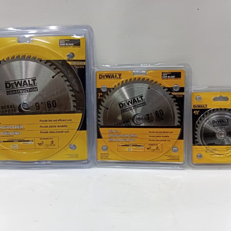 DeWalt circular blade 9 inch