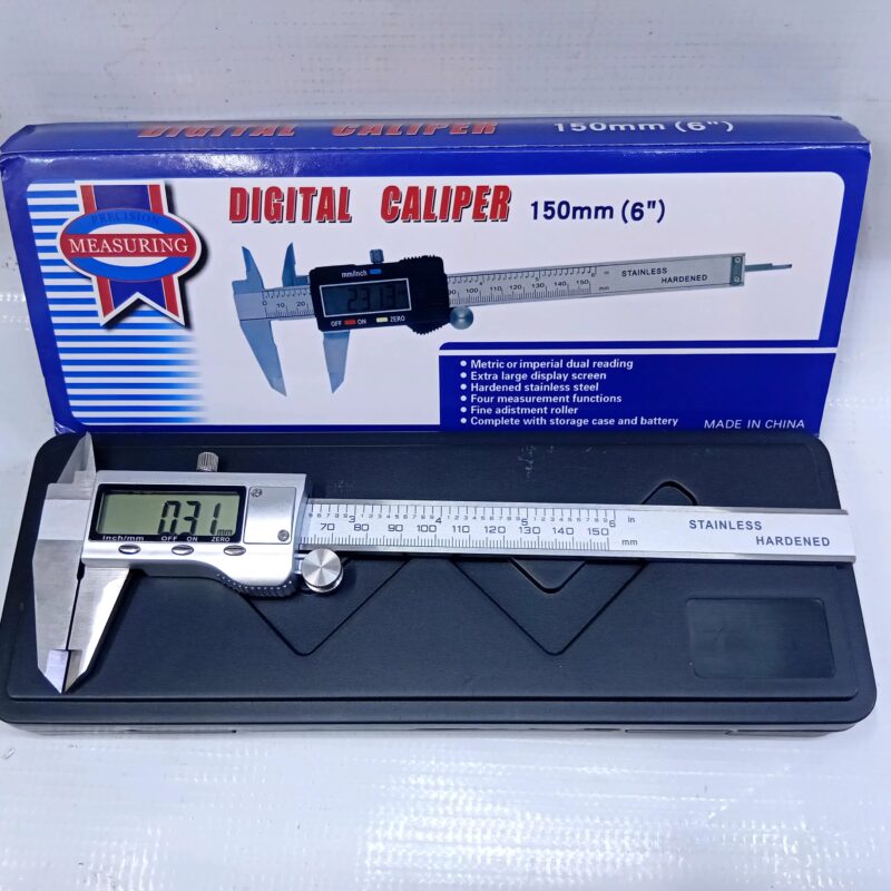 Digital vanier calliper 6"