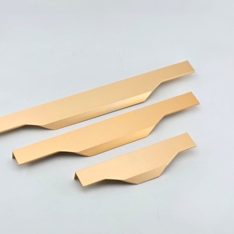 142-350 mm gold concealed handle