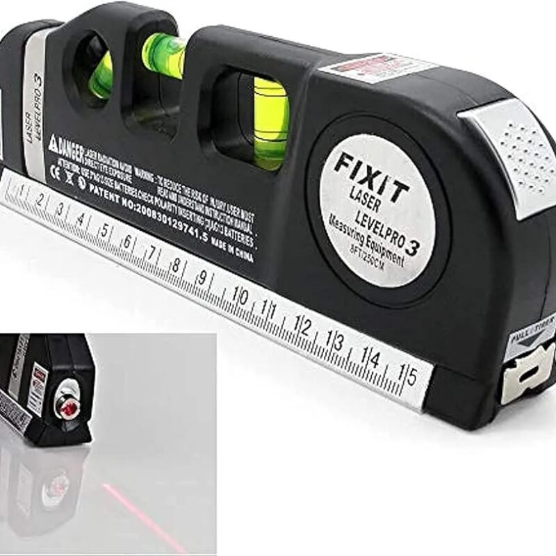 Laser Level with Measuring Tape