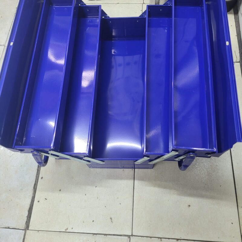 21" empty metallic tool box