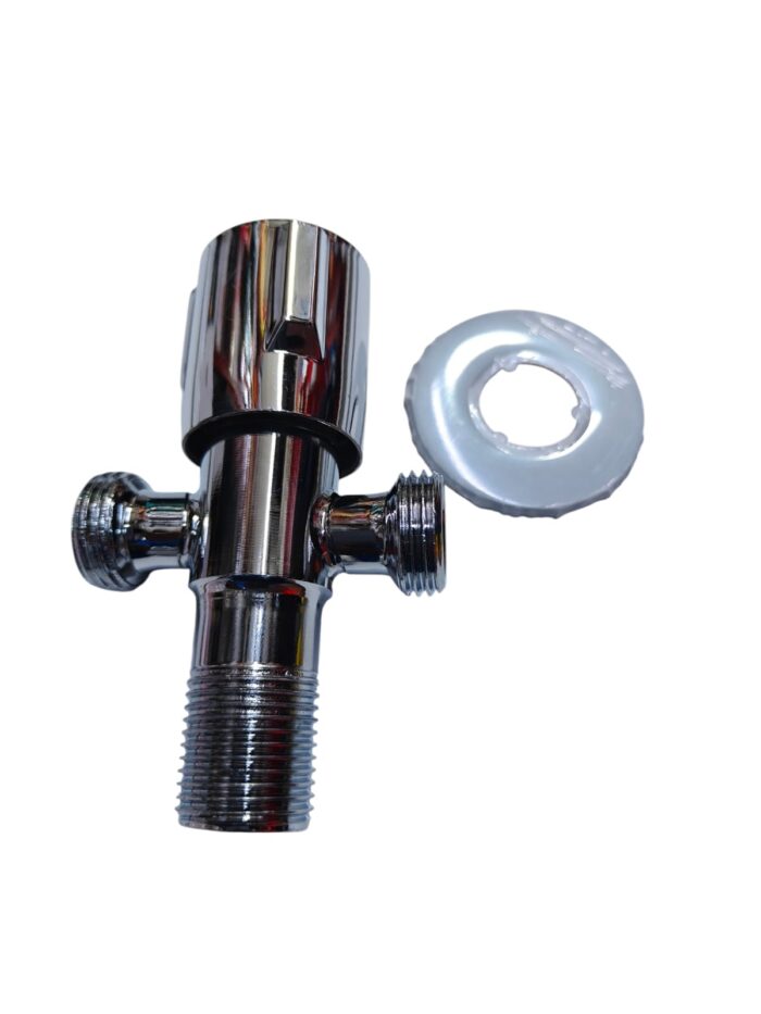 Double angle valve