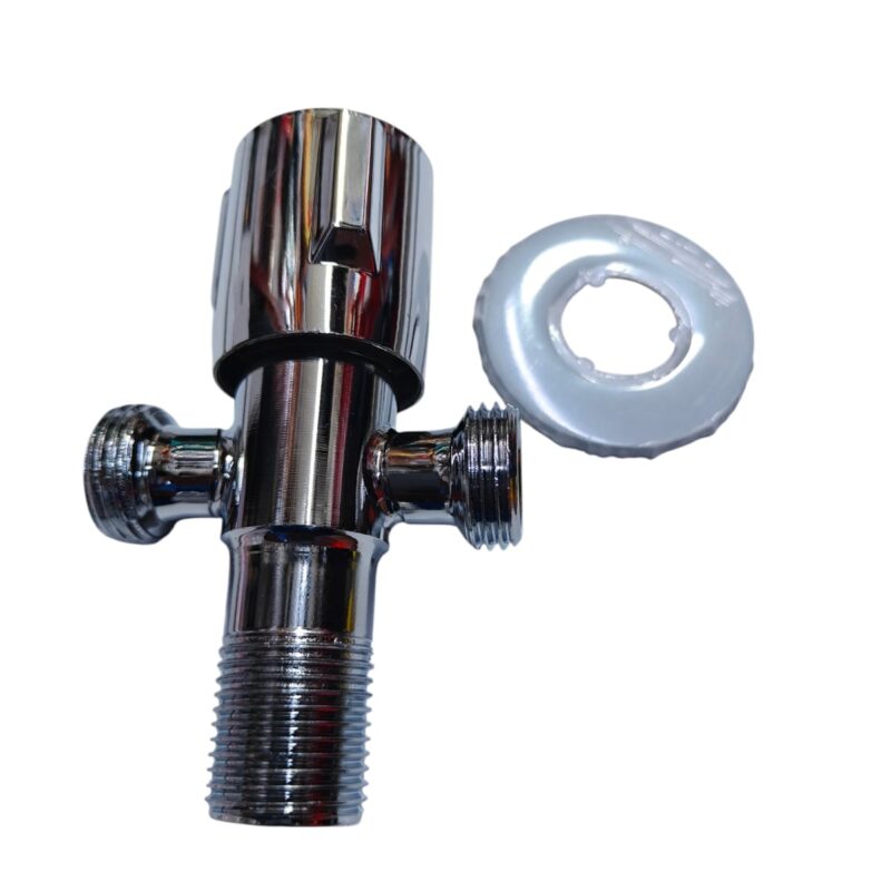 Double angle valve